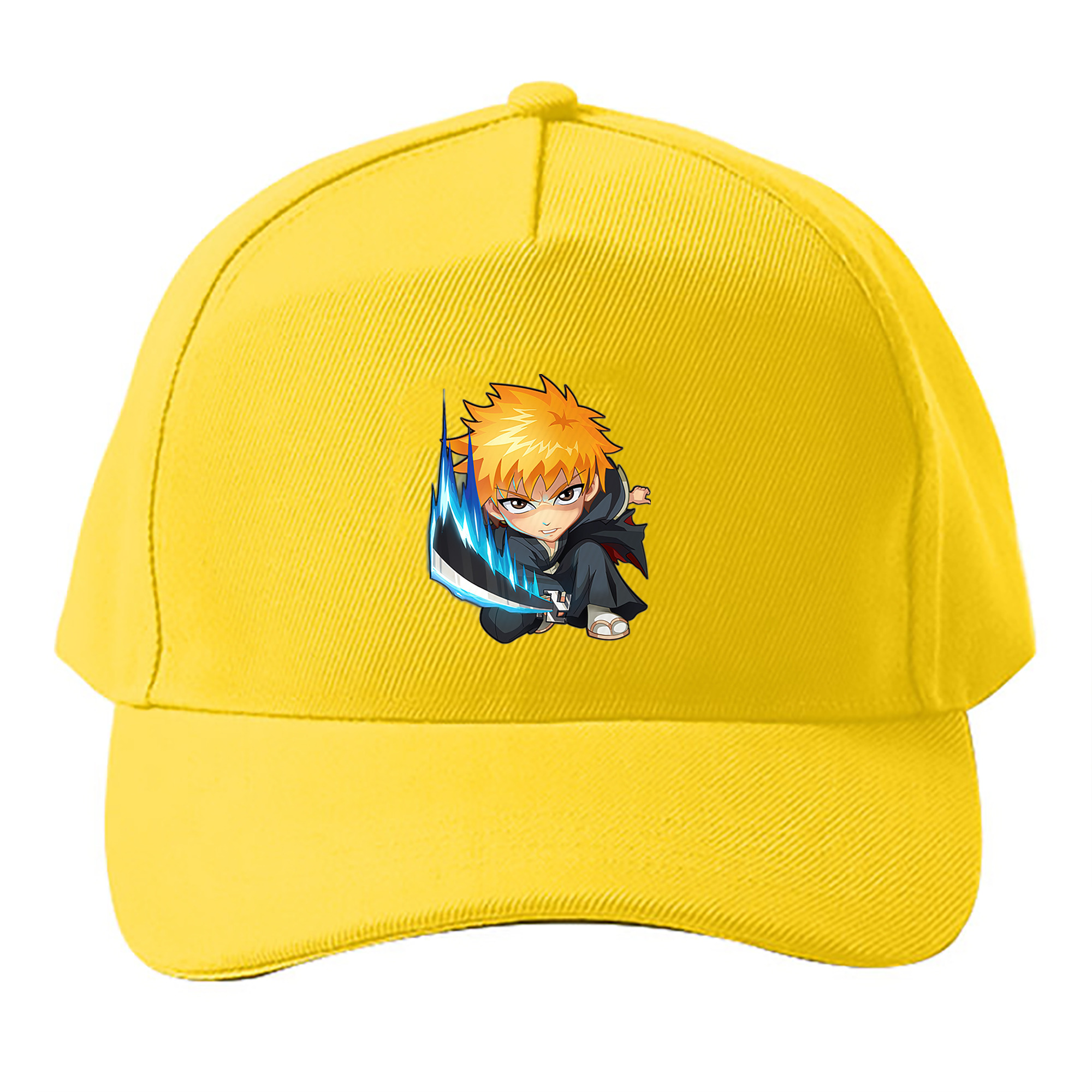 （画像用） ブリーチ 黒崎一護（くろさき いちご）BLEACH Kurosaki Ichigo ベースボールキャップ 綿100％ 男女兼用 帽子 スポーツ